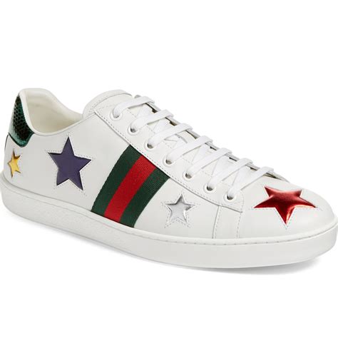 gucci ace star sneakers women|Gucci new ace sneakers women's.